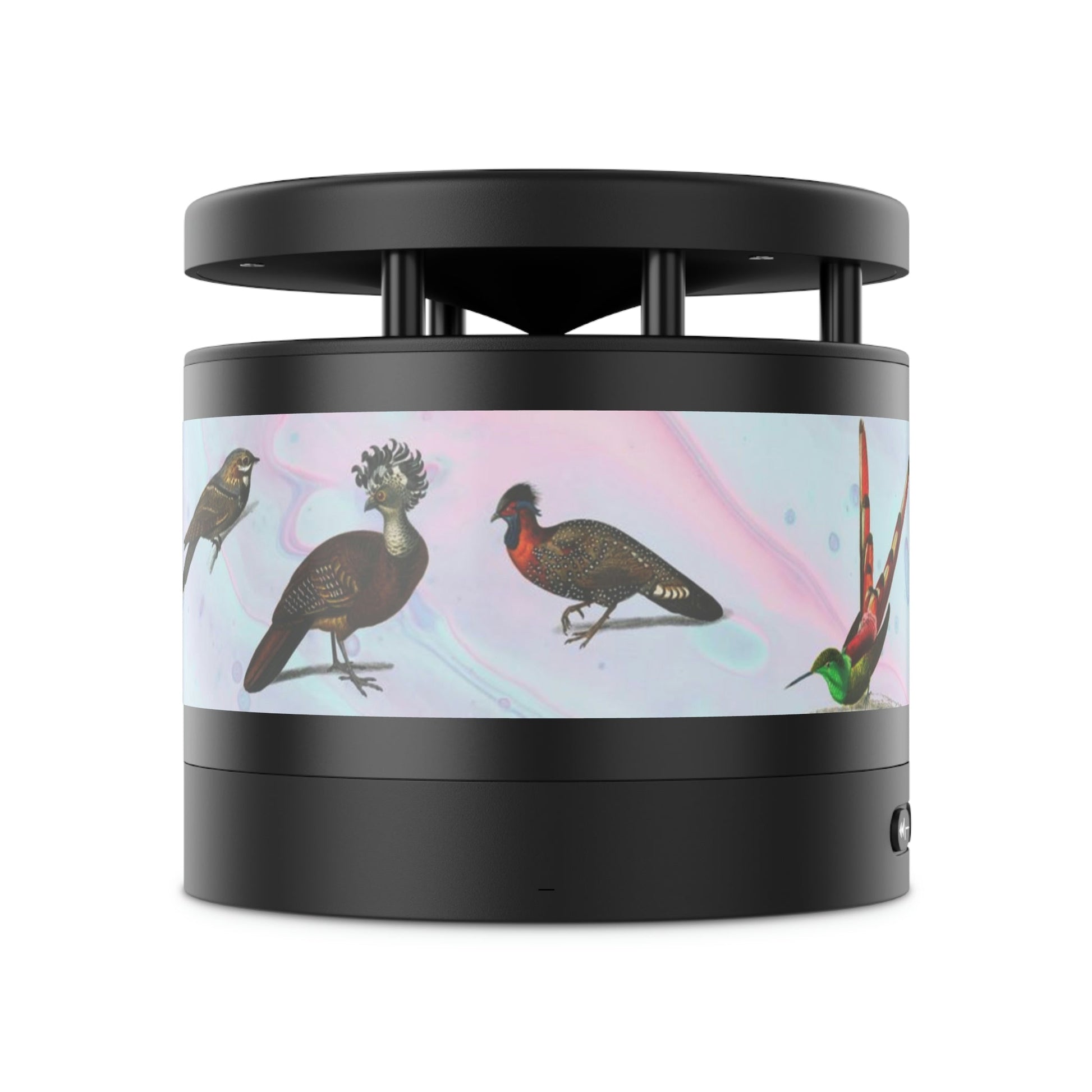 The Birds Metal Bluetooth Speaker and Wireless Charging Pad