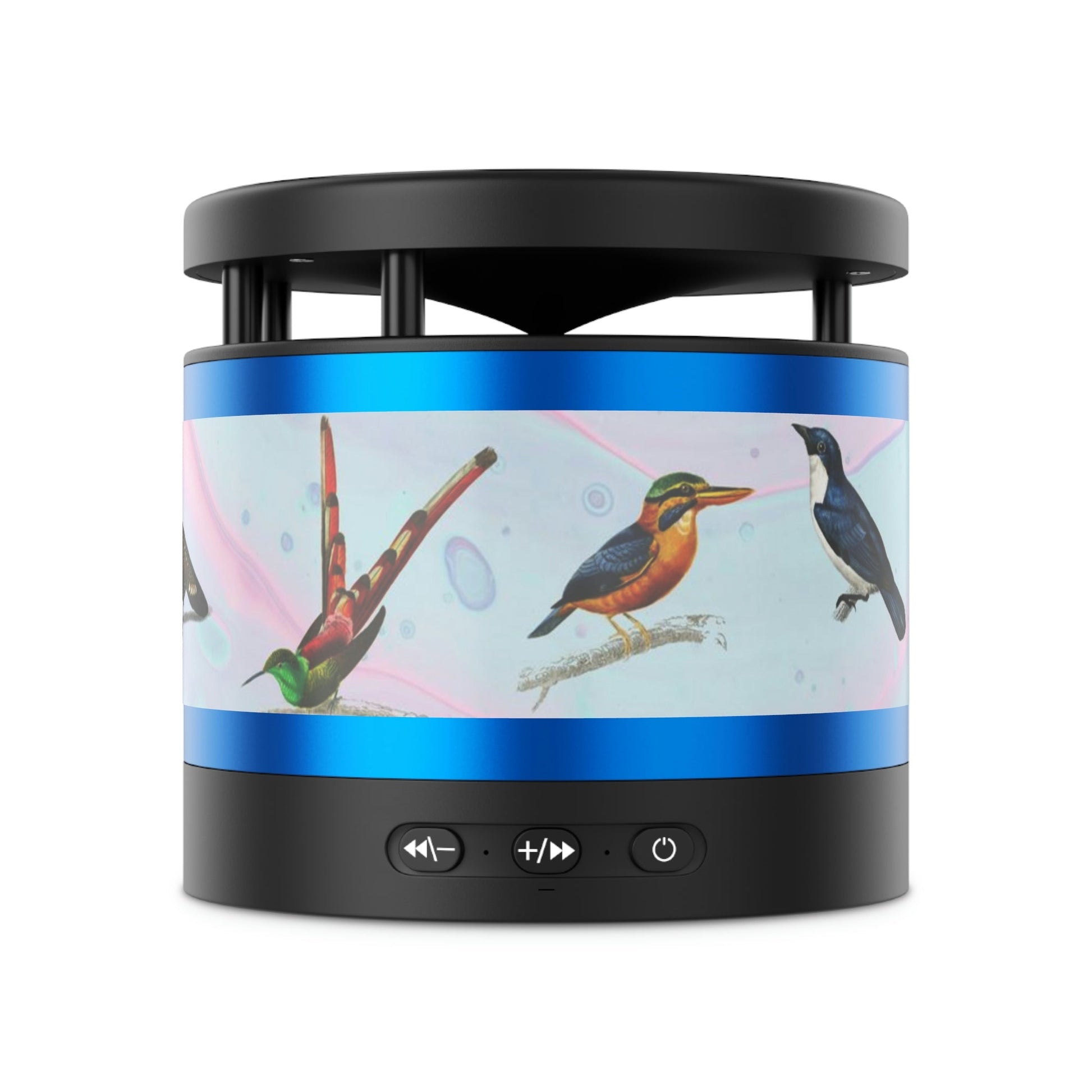 The Birds Metal Bluetooth Speaker and Wireless Charging Pad