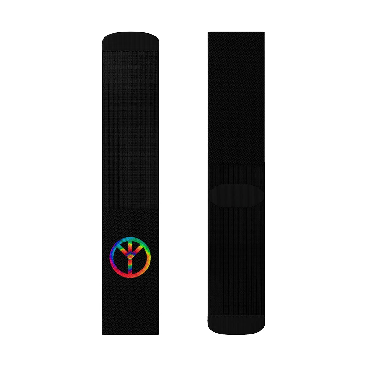 Tie Dye Peace Sign Socks | Tie Dye Peace Sign Sox
