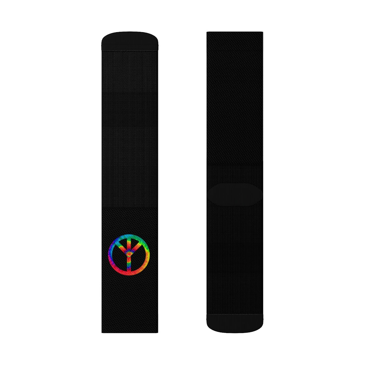 Tie Dye Peace Sign Socks | Tie Dye Peace Sign Sox