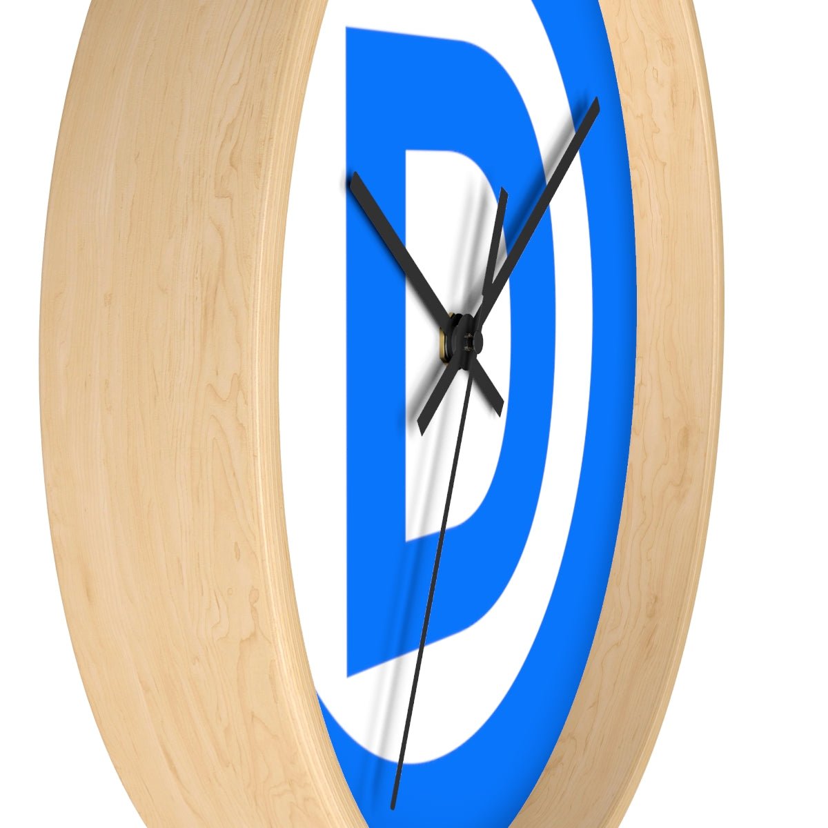 Time for a Change wooden wall clock gift kitchen office apartment dorm boss coworker cool