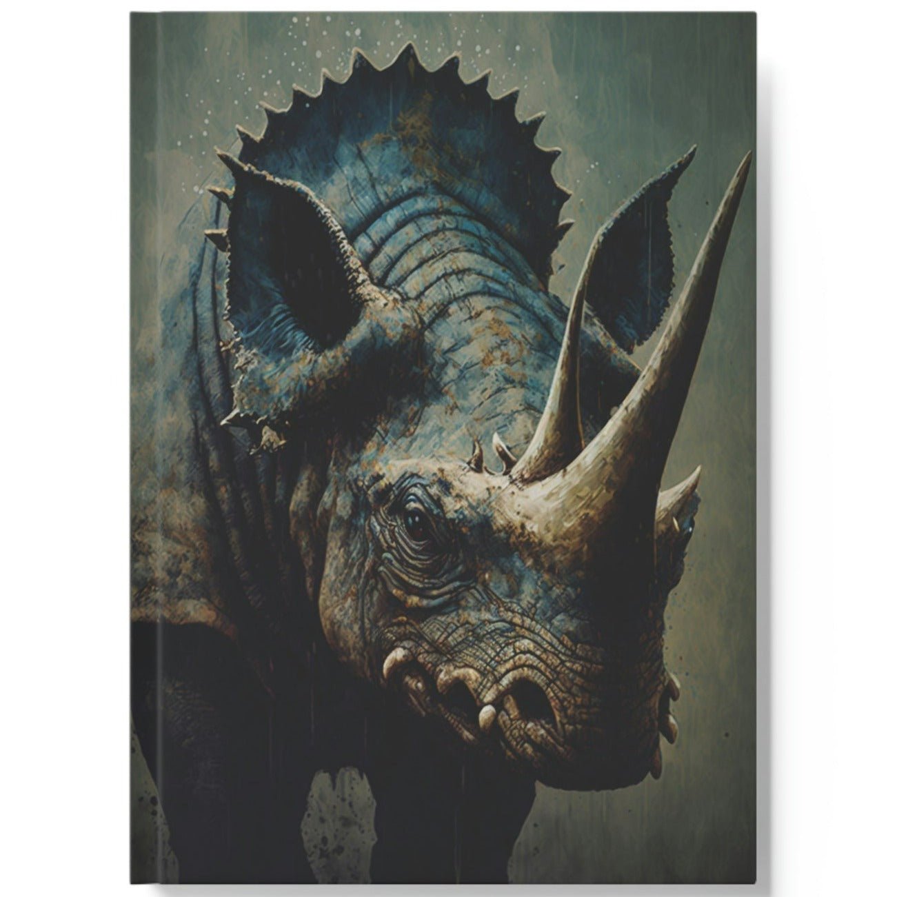Triceratops Hard Backed Journal