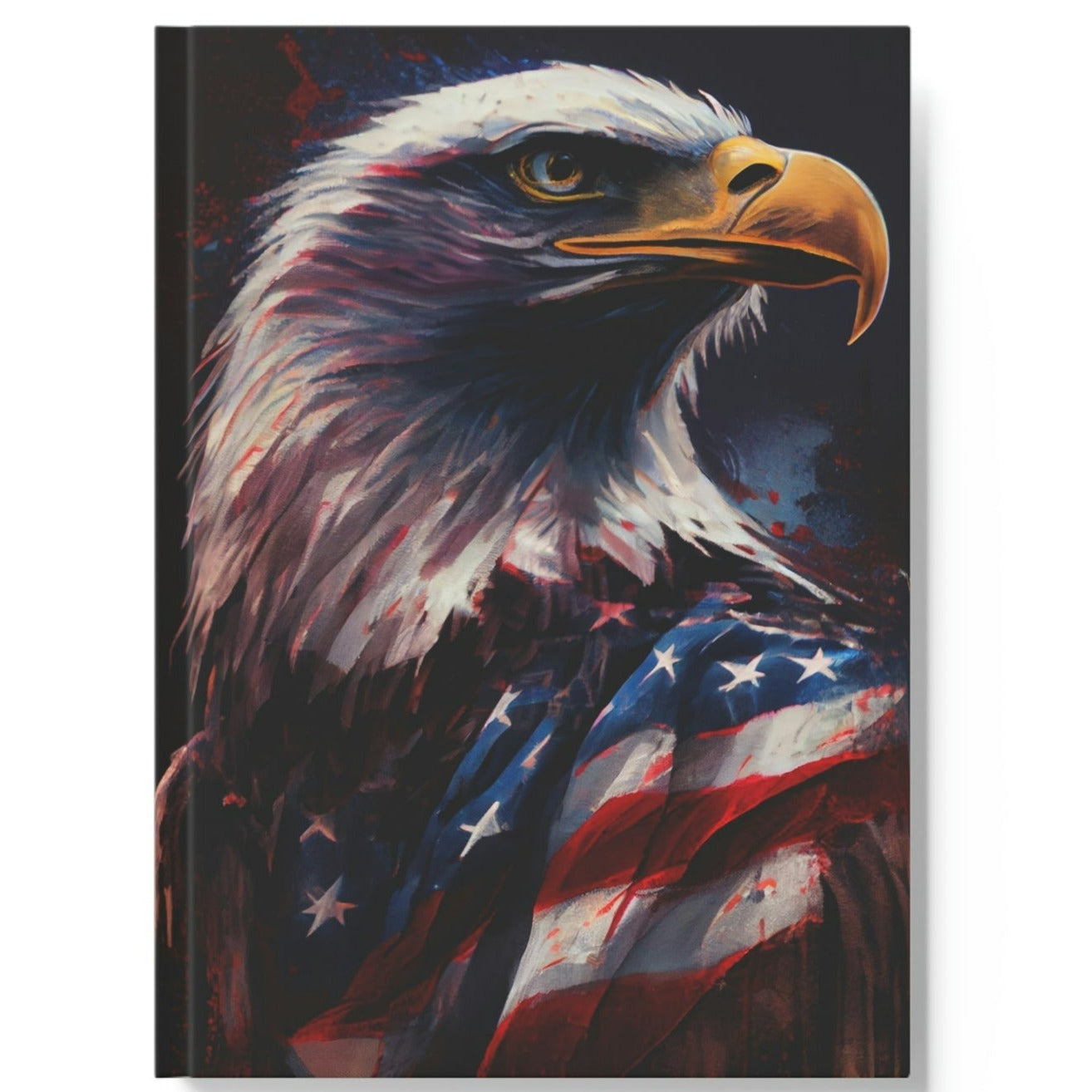 True American Bald Eagle Hard Backed Journal
