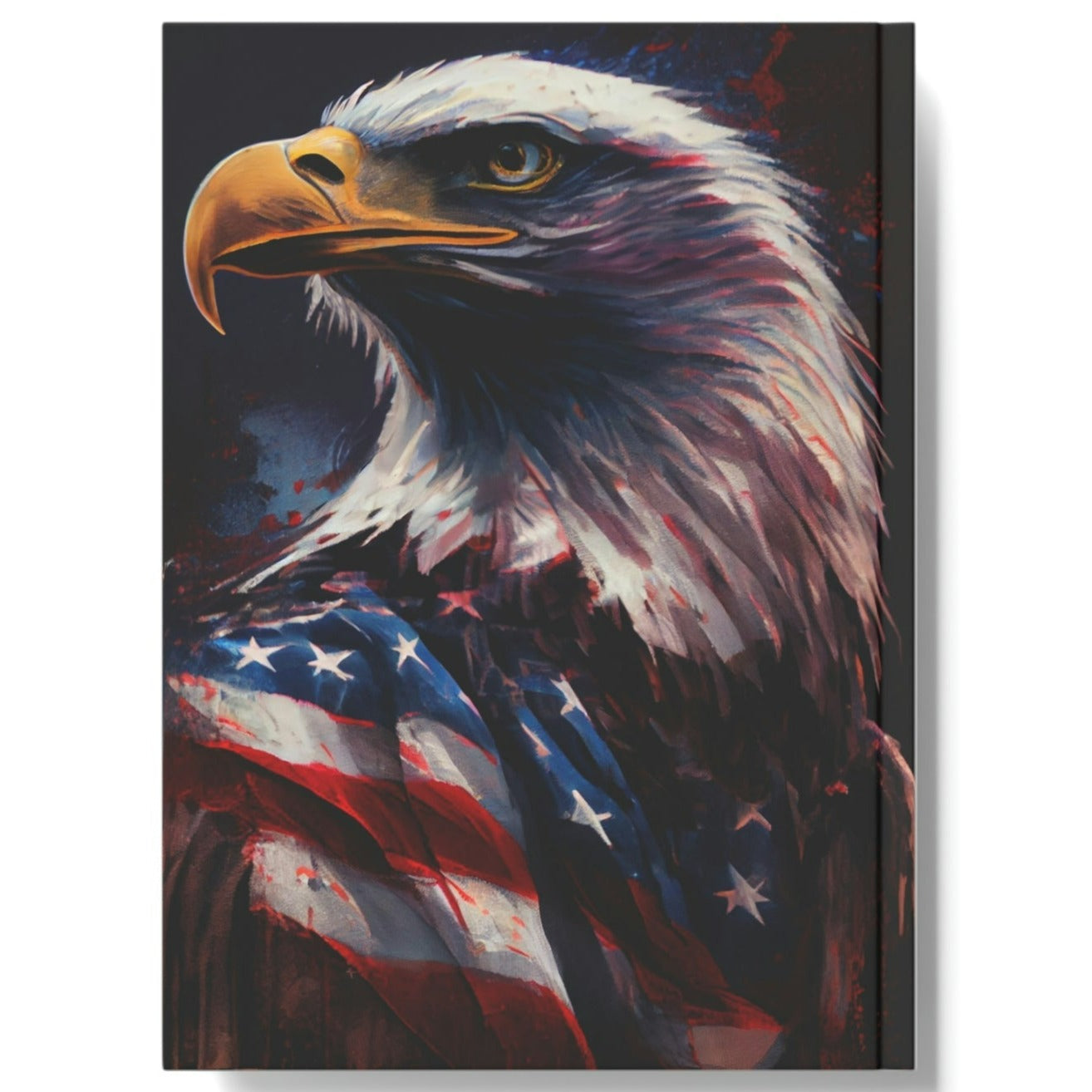True American Bald Eagle Hard Backed Journal