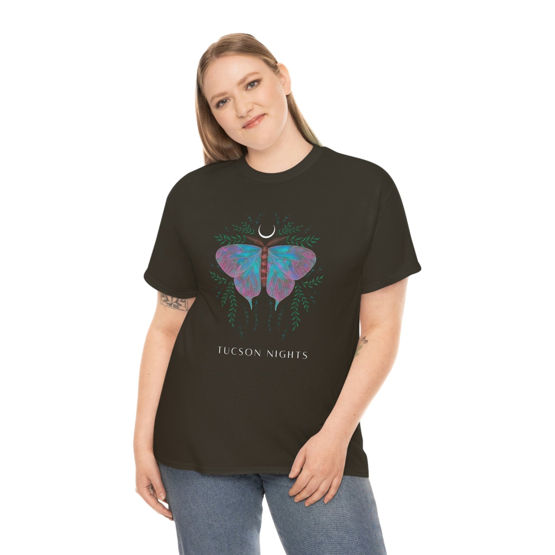 Tucson Nights Heavy Cotton Tee, Moab Shirt, Moab Gift, Moab Mug, Moab Souvenir, Moab Utah, Souvenir T-Shirts, Souvenir Mugs, Souvenir Gifts,