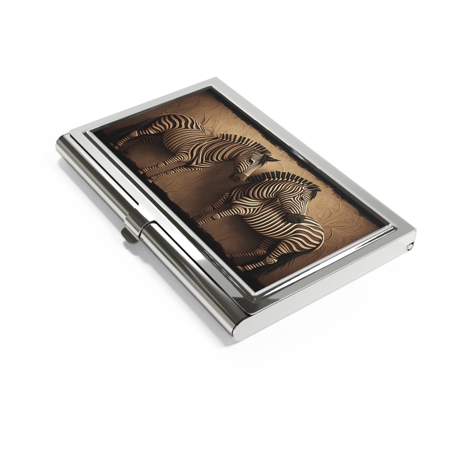 Two Zebras Design Business Card Holder