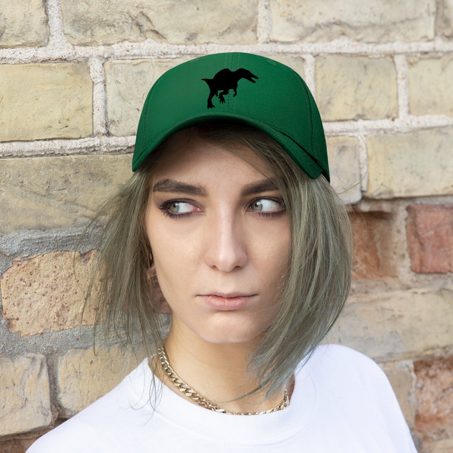 Tyrannosaurus Rex Twill Hat | Paleontologist Gift for Dinosaur Lovers