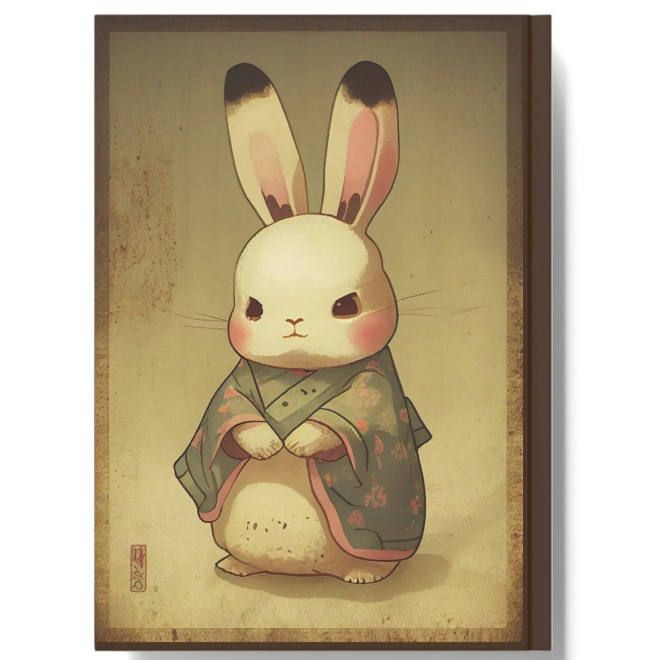 Unhappy Father Bunny Hard Backed Journal