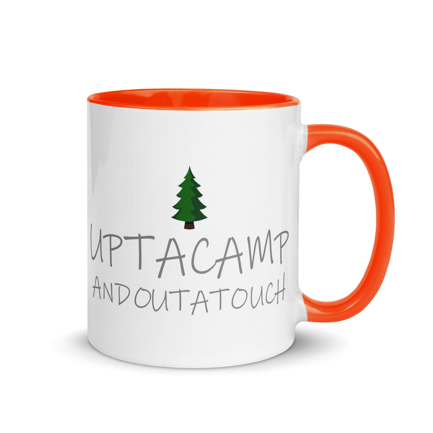 Upta Camp Outa Touch Mug with Color Inside