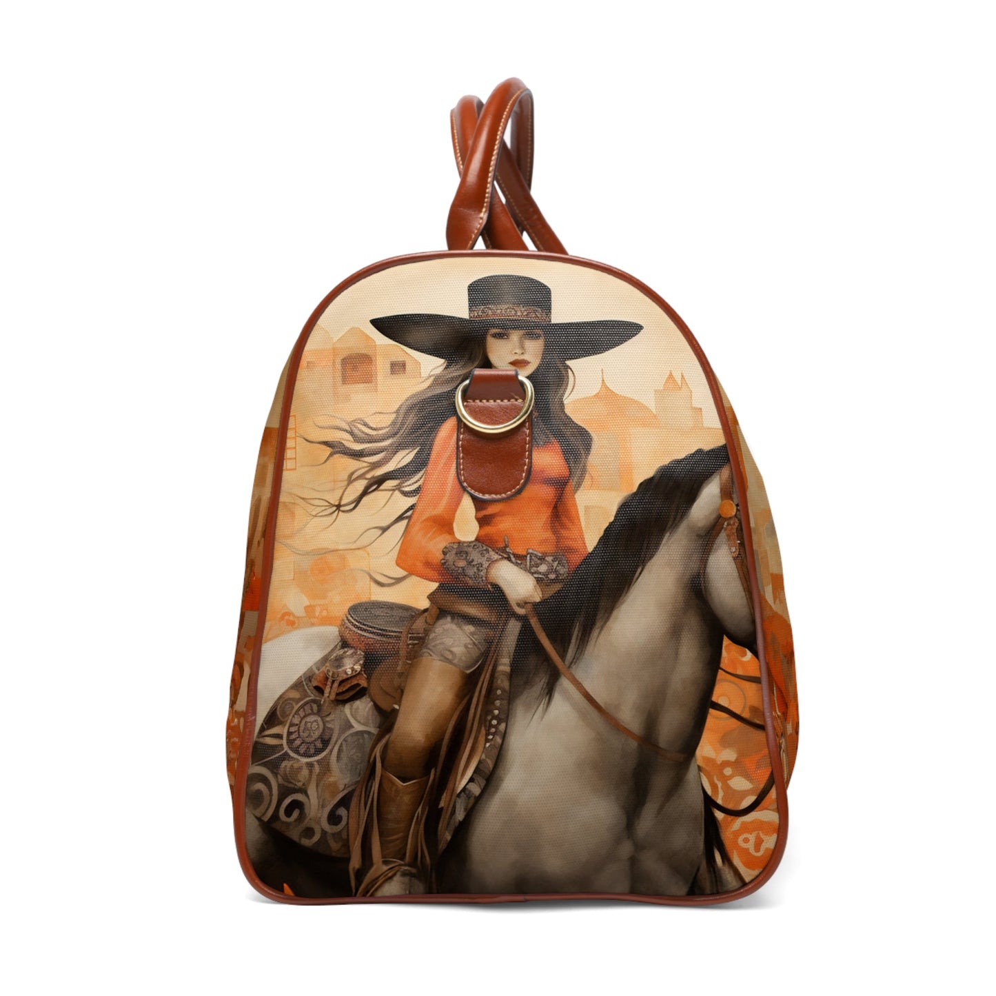 Vaquera Art Travel Bag - Bigger than most duffle bags, tote bags and even most weekender bags!