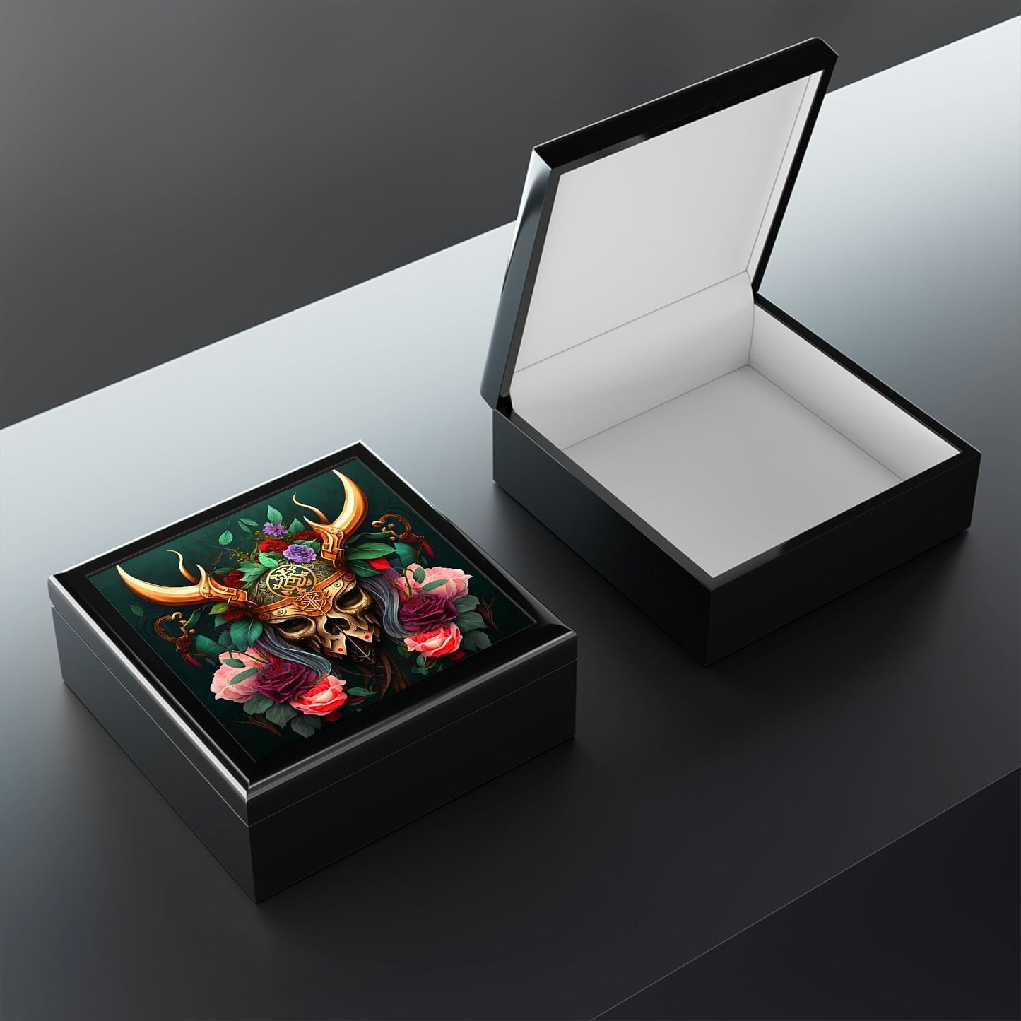 Viking Valhalla Jewelry Keepsake Box - Jewelry Travel Case,Birthday Gift Mom,Bridal Party Gift,Jewelry Case,Jewelry Box Girls