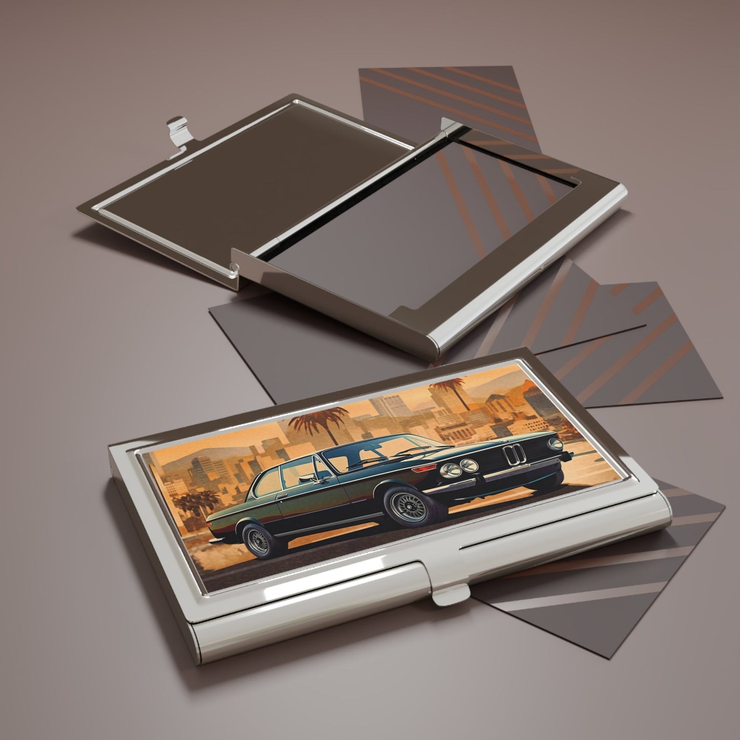 Vintage BMW Business Card Holder