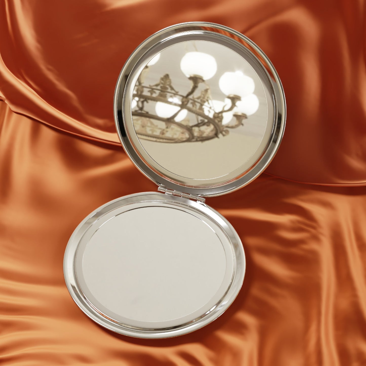 Vintage Hummingbird Compact Travel Mirror