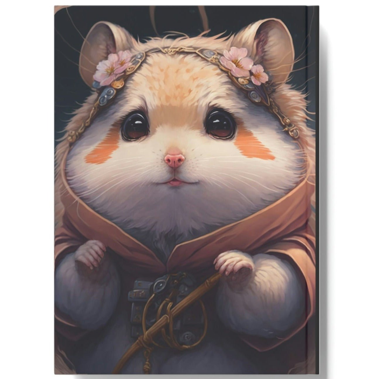 Visiting Hamster Hard Backed Journal