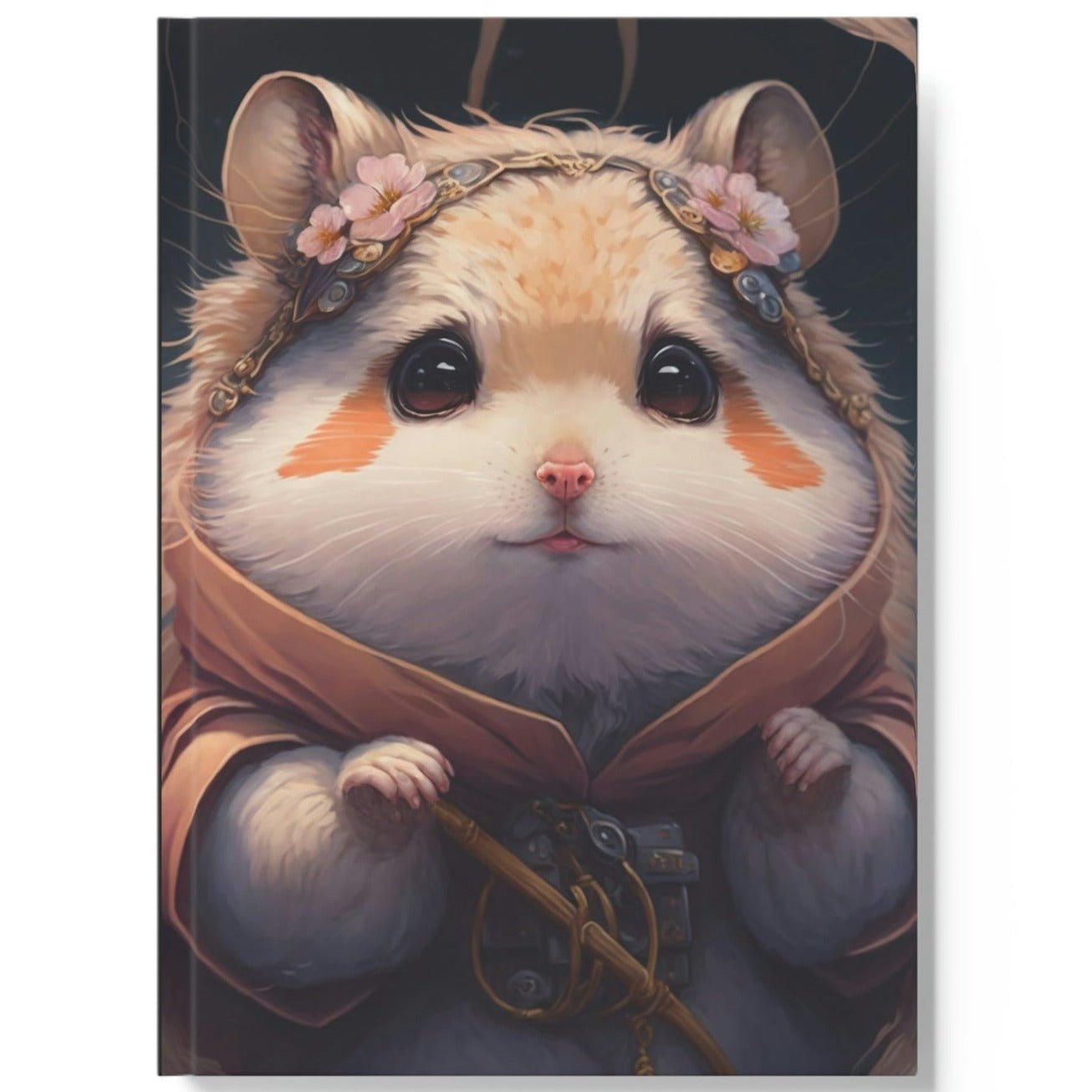 Visiting Hamster Hard Backed Journal