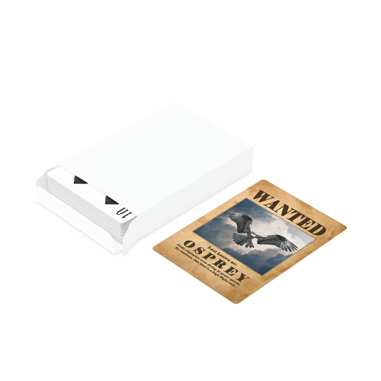 Wanted: Osprey Poker Playing Cards