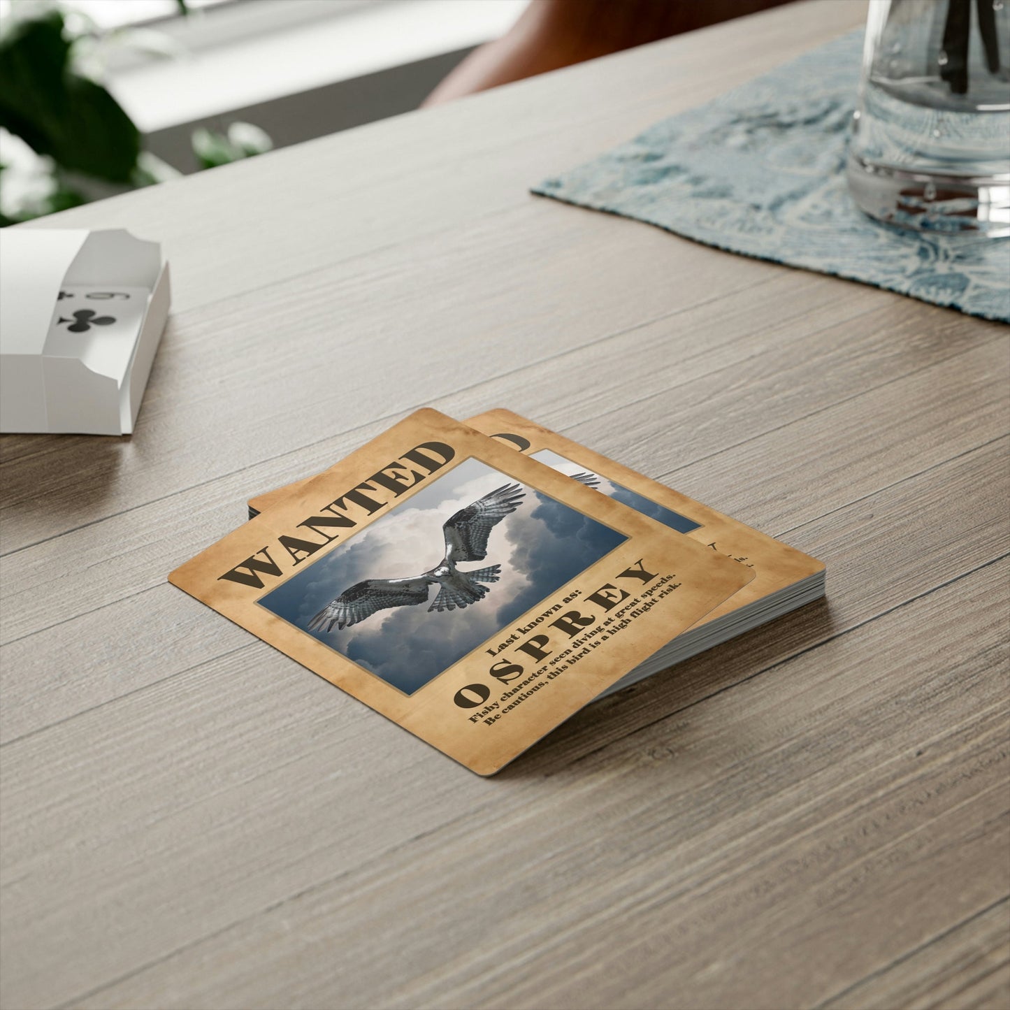 Wanted: Osprey Poker Playing Cards