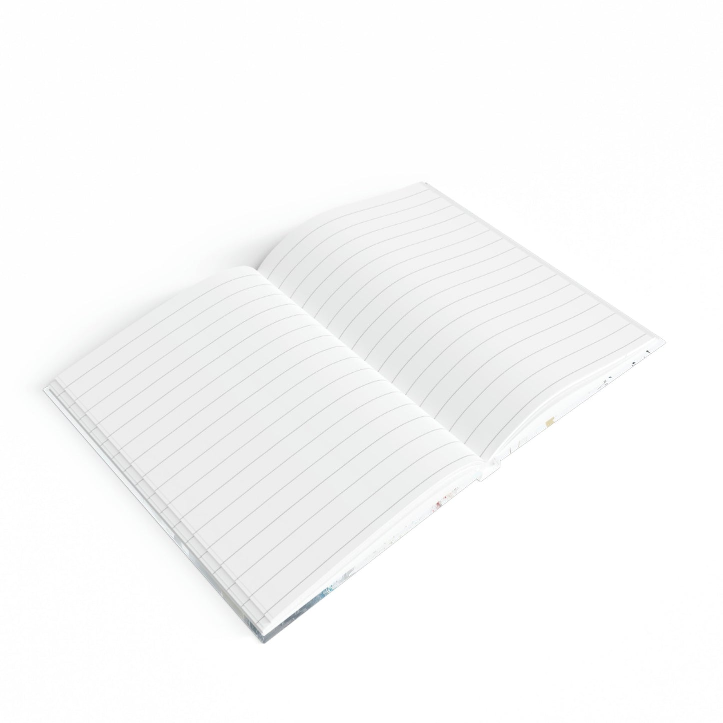 Watercolor Bald Eagle Landing Hard Backed Journal