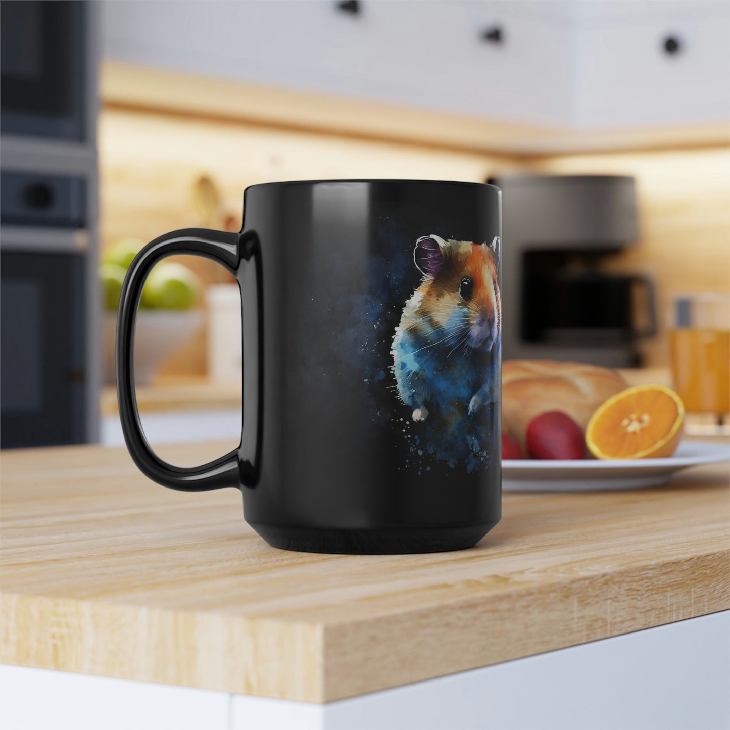 Watercolor Hamster Sisters 15 oz Coffee Mug Gift