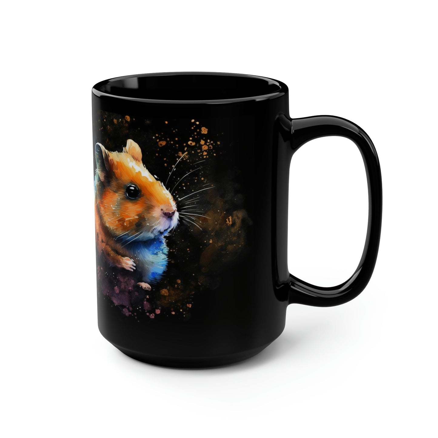 Watercolor Hamster Sisters 15 oz Coffee Mug Gift
