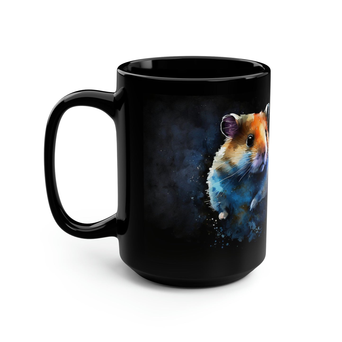 Watercolor Hamster Sisters 15 oz Coffee Mug Gift