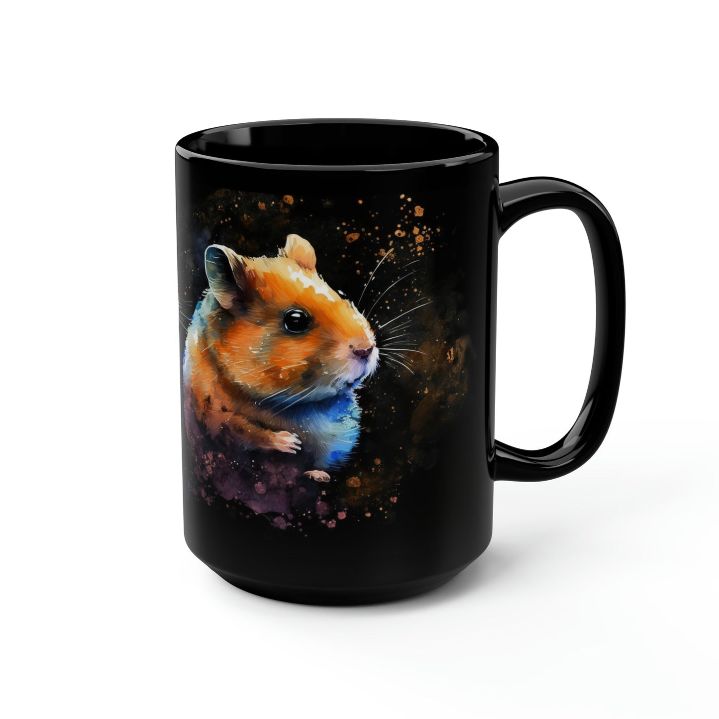 Watercolor Hamster Sisters 15 oz Coffee Mug Gift
