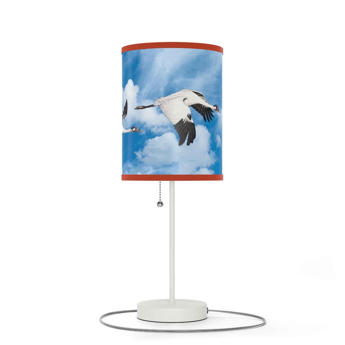 Whooping Crane Lamp on a Stand, US|CA plug