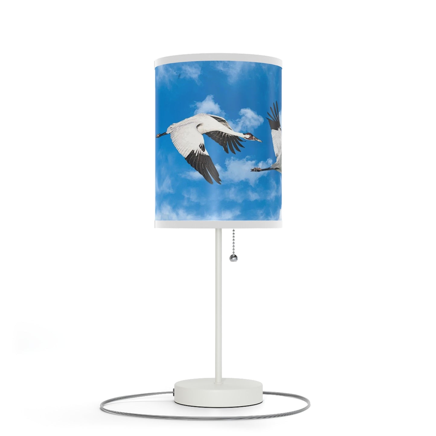 Whooping Crane Lamp on a Stand, US|CA plug