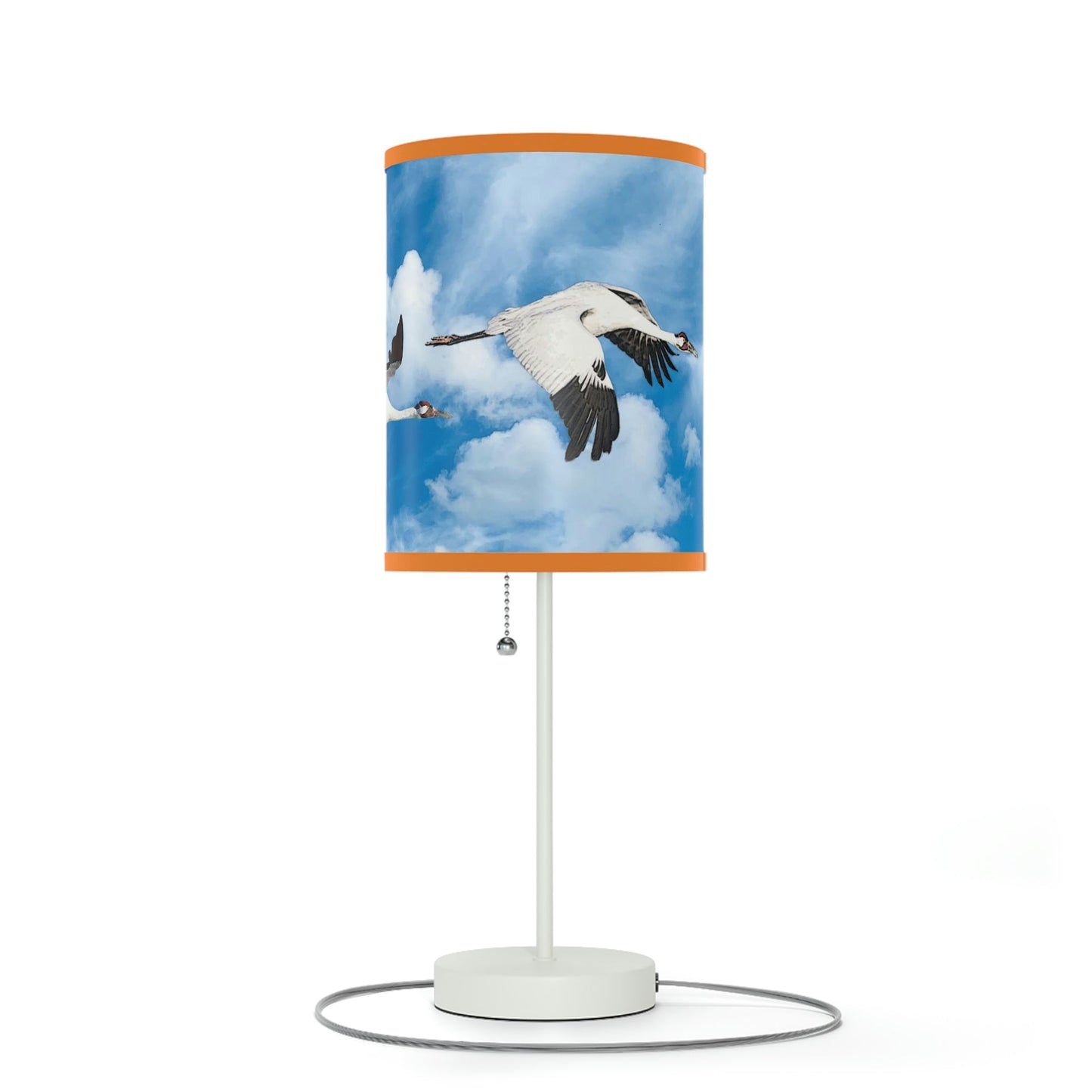 Whooping Crane Lamp on a Stand, US|CA plug