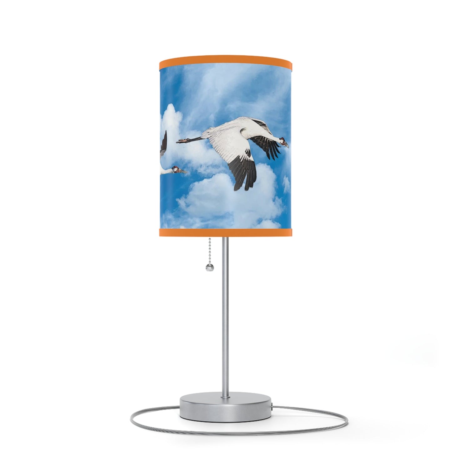 Whooping Crane Lamp on a Stand, US|CA plug