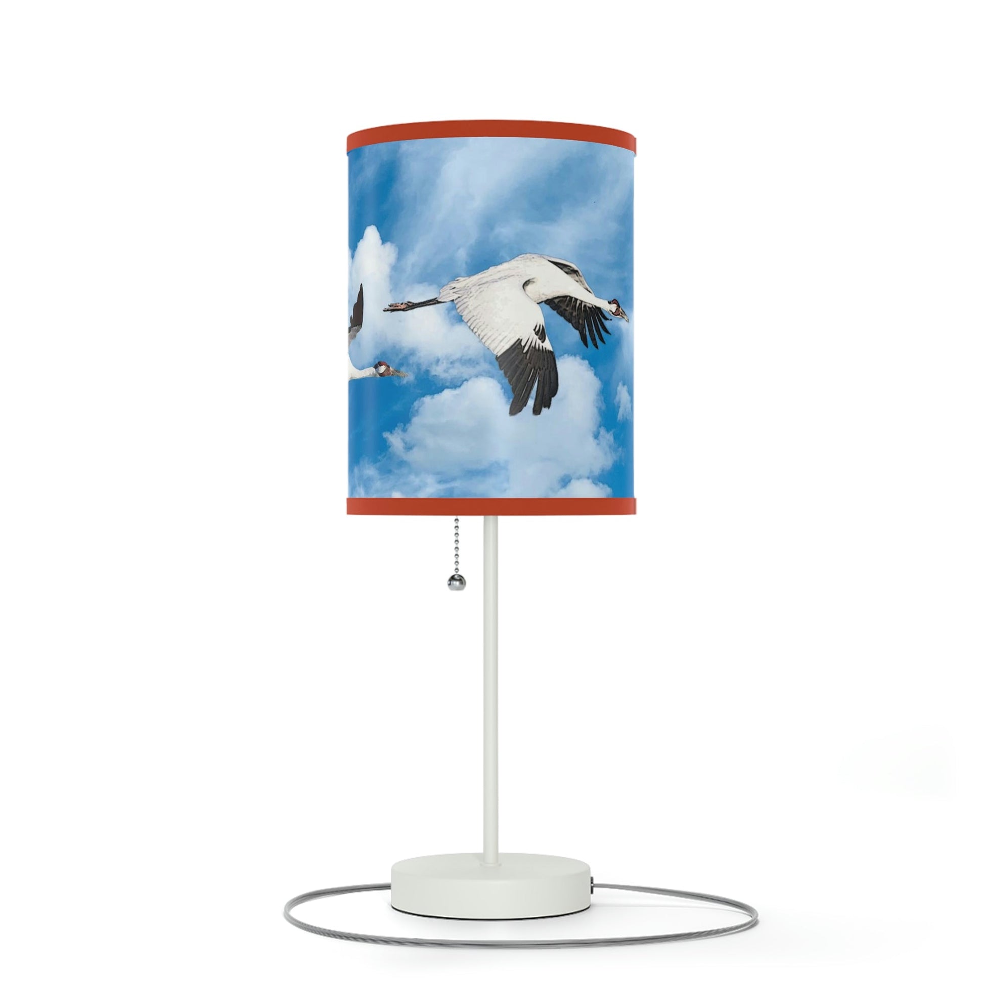 Whooping Crane Lamp on a Stand, US|CA plug