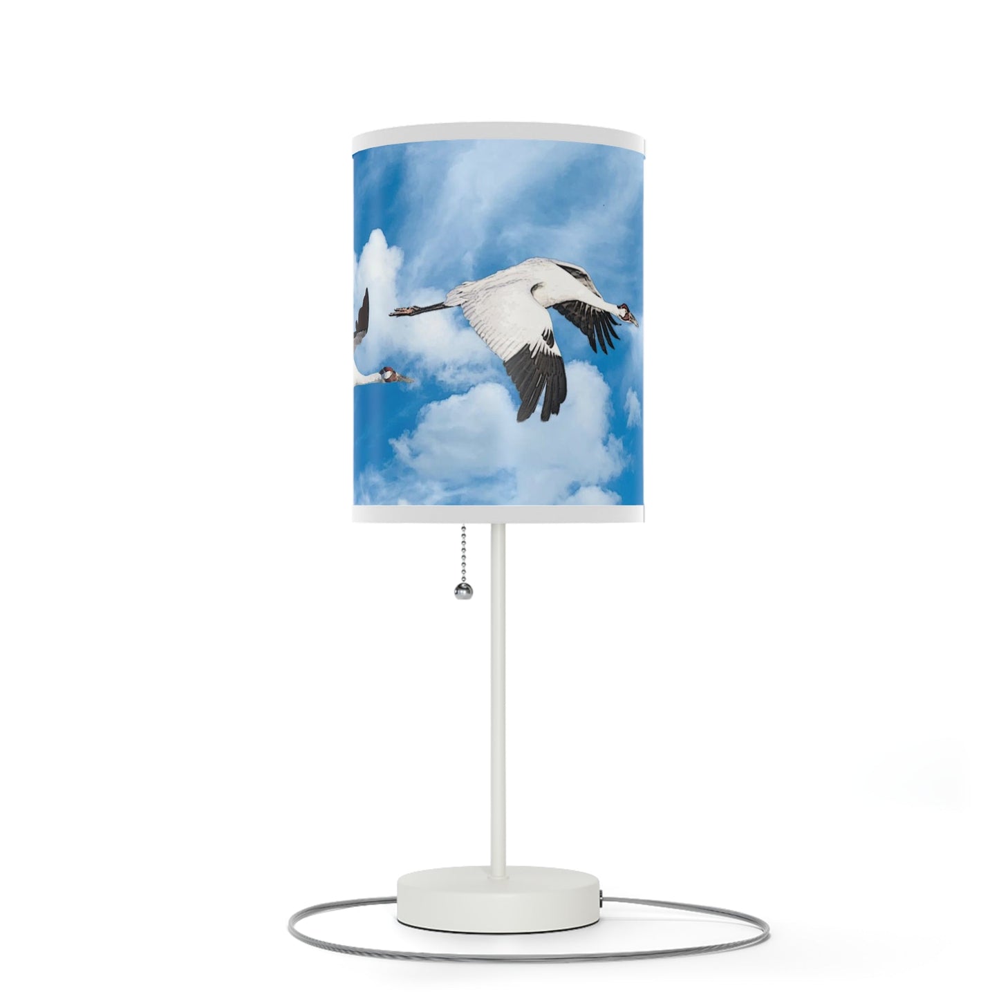 Whooping Crane Lamp on a Stand, US|CA plug