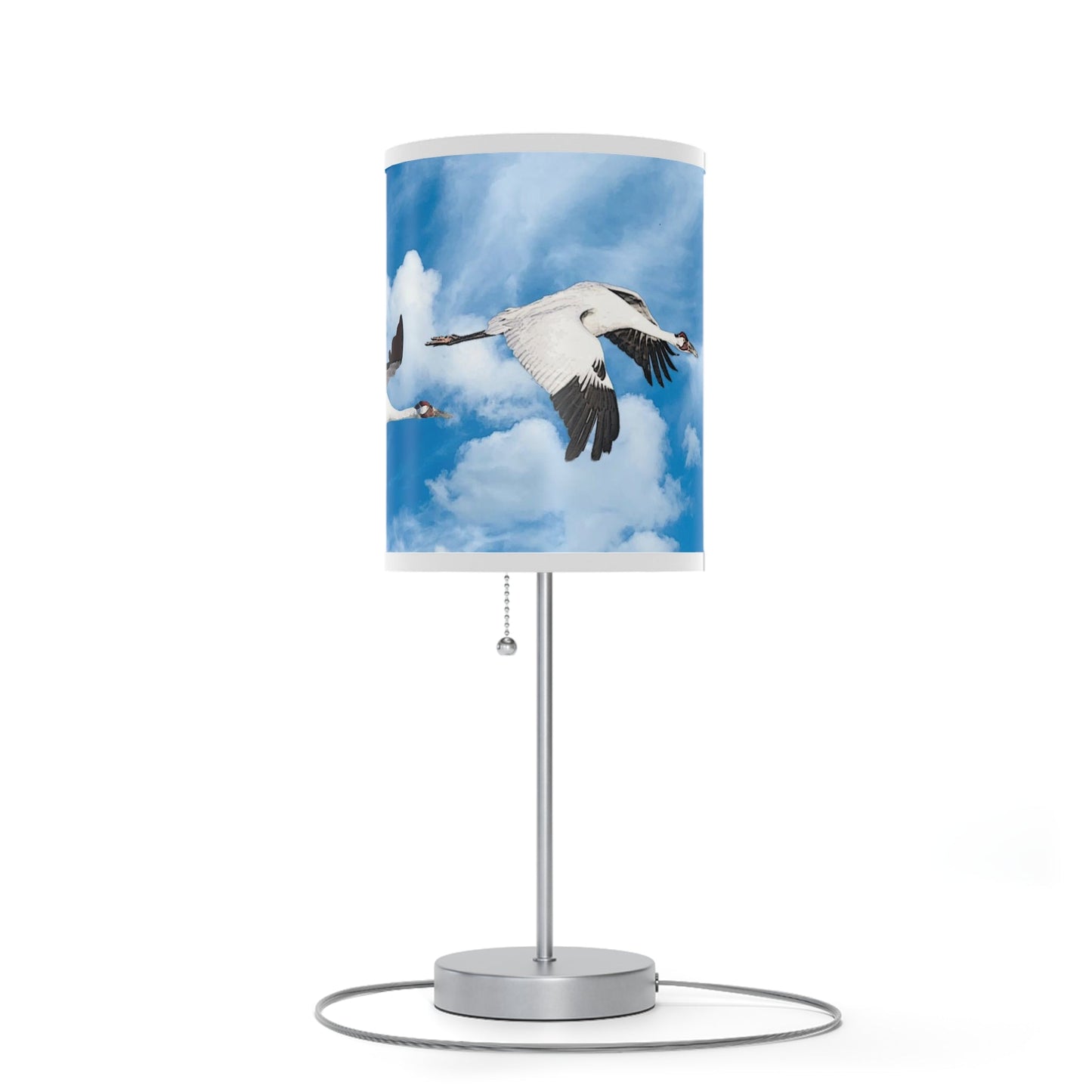 Whooping Crane Lamp on a Stand, US|CA plug