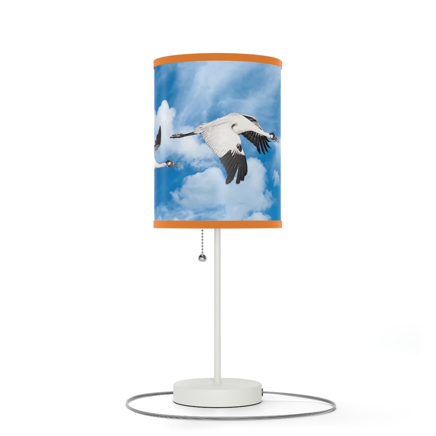 Whooping Crane Lamp on a Stand, US|CA plug