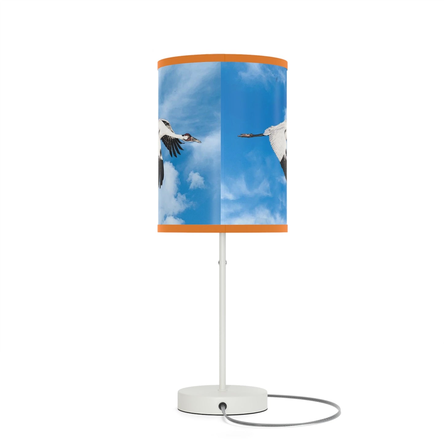 Whooping Crane Lamp on a Stand, US|CA plug