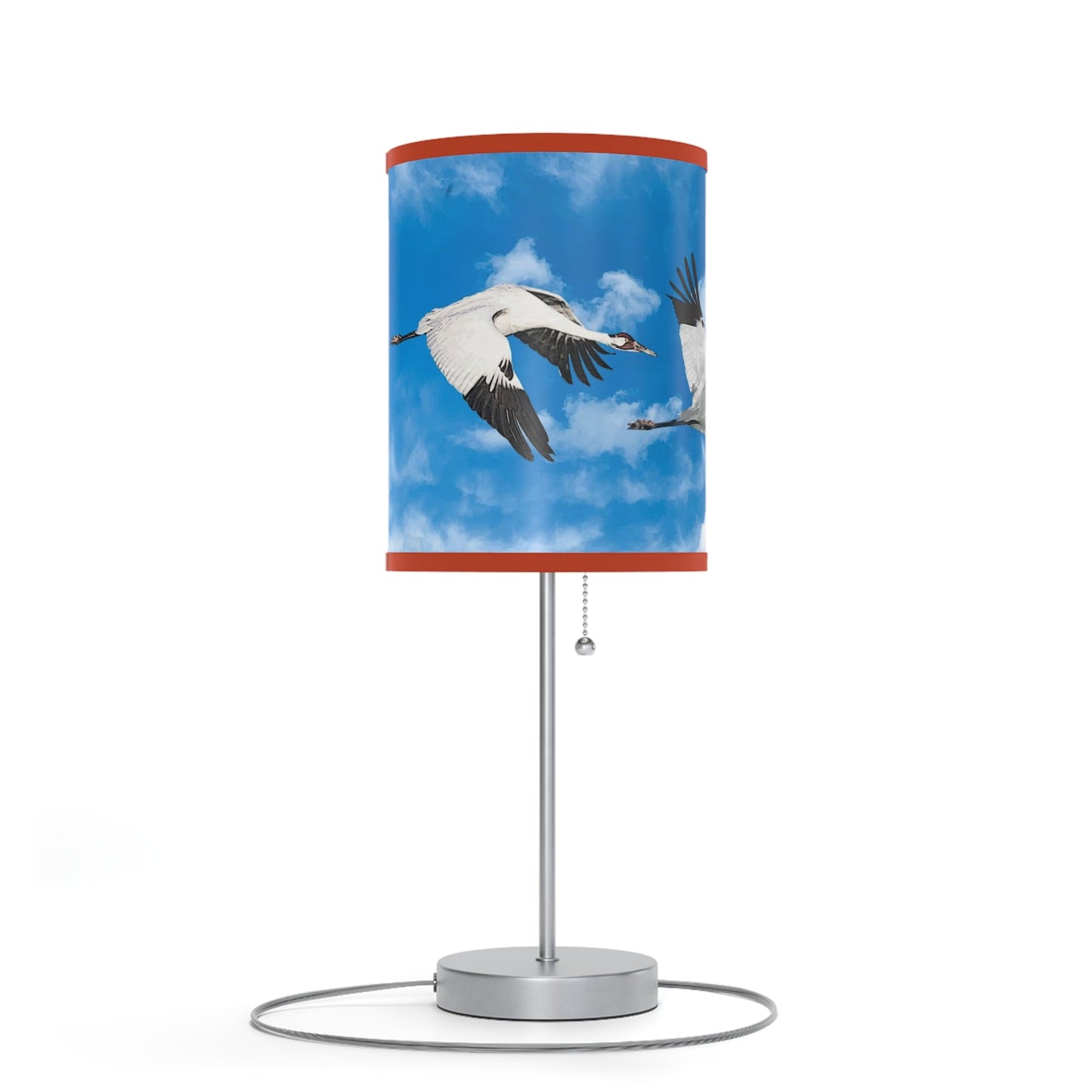 Whooping Crane Lamp on a Stand, US|CA plug