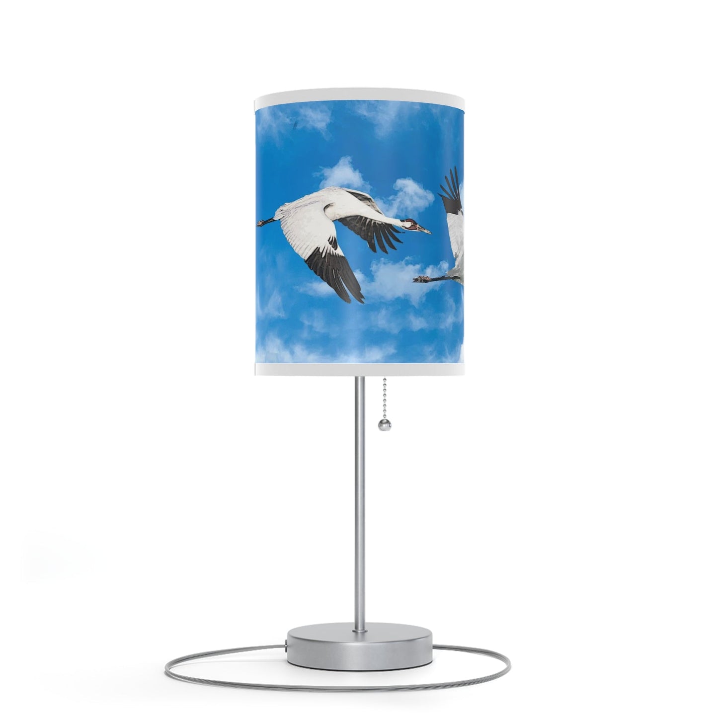 Whooping Crane Lamp on a Stand, US|CA plug