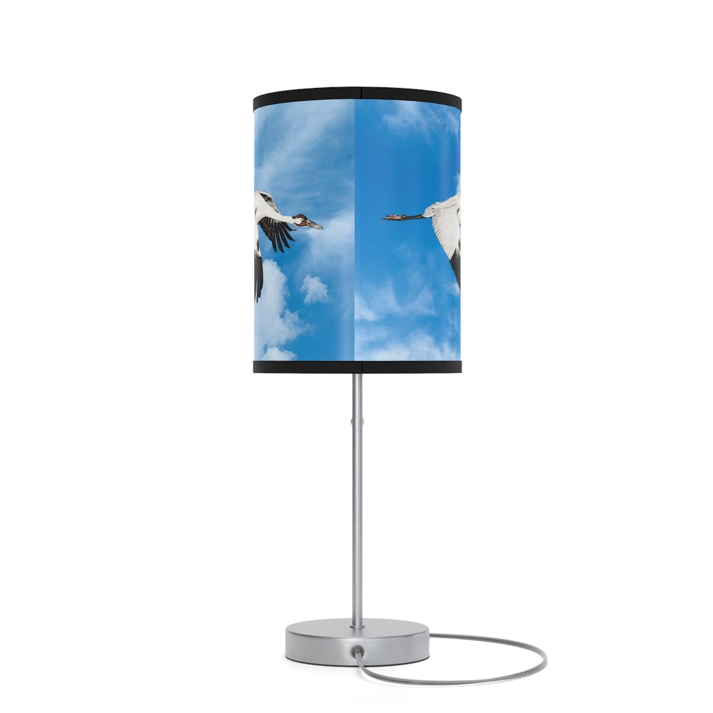 Whooping Crane Lamp on a Stand, US|CA plug