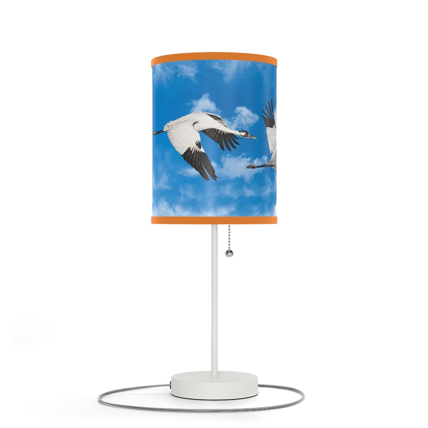 Whooping Crane Lamp on a Stand, US|CA plug