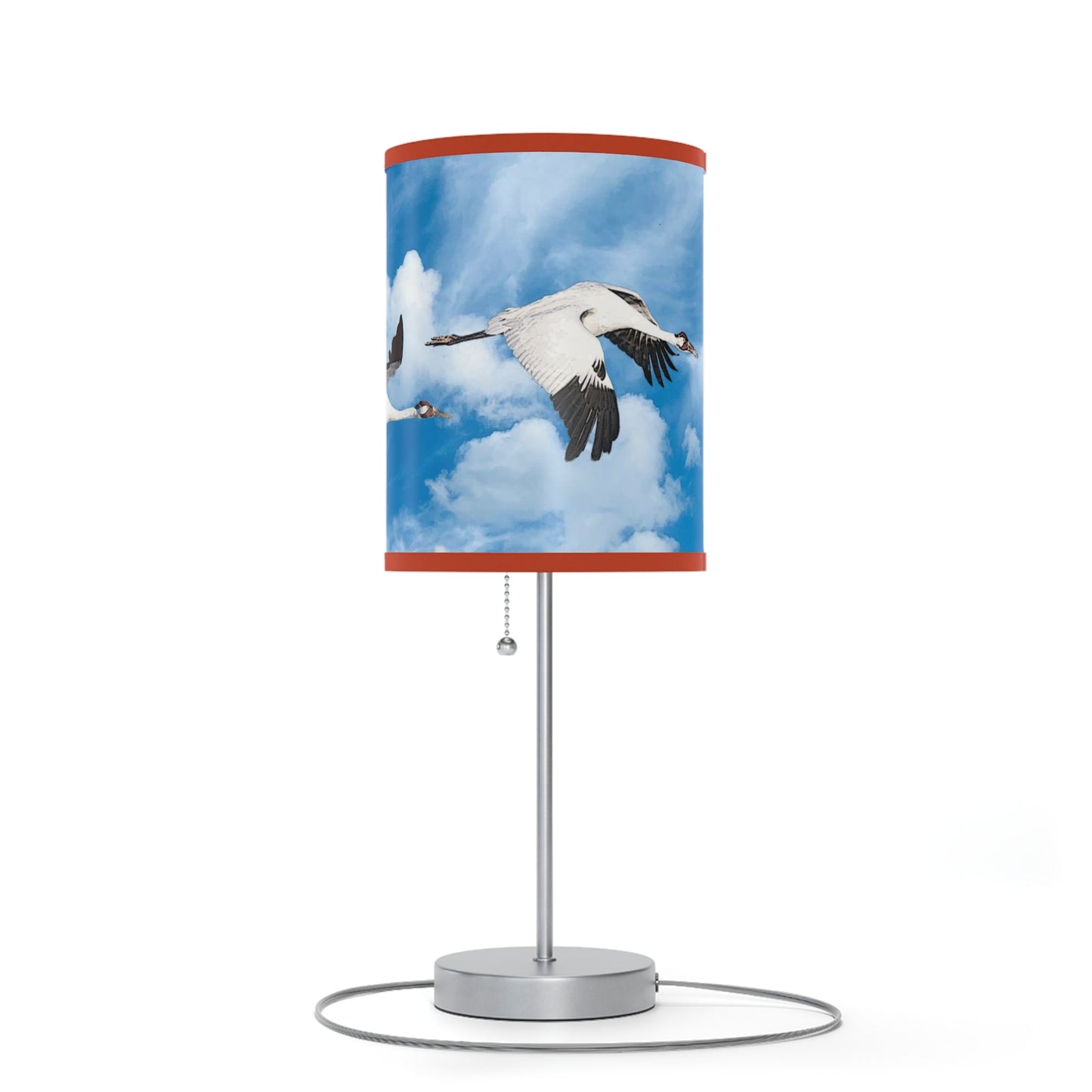 Whooping Crane Lamp on a Stand, US|CA plug