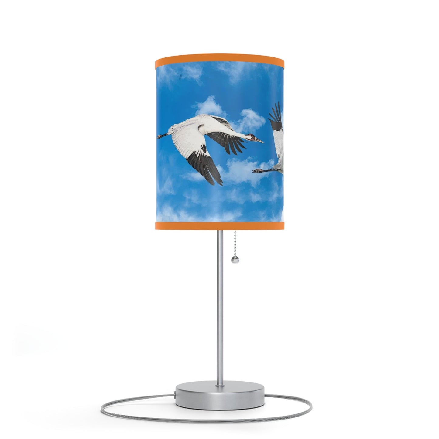 Whooping Crane Lamp on a Stand, US|CA plug