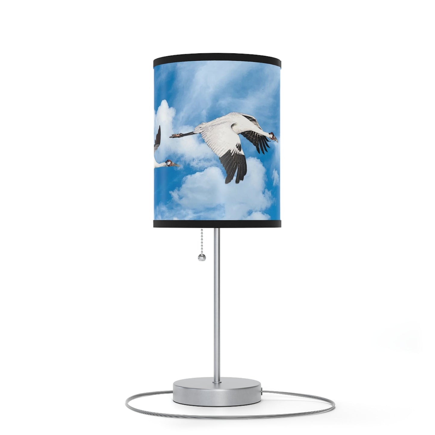 Whooping Crane Lamp on a Stand, US|CA plug