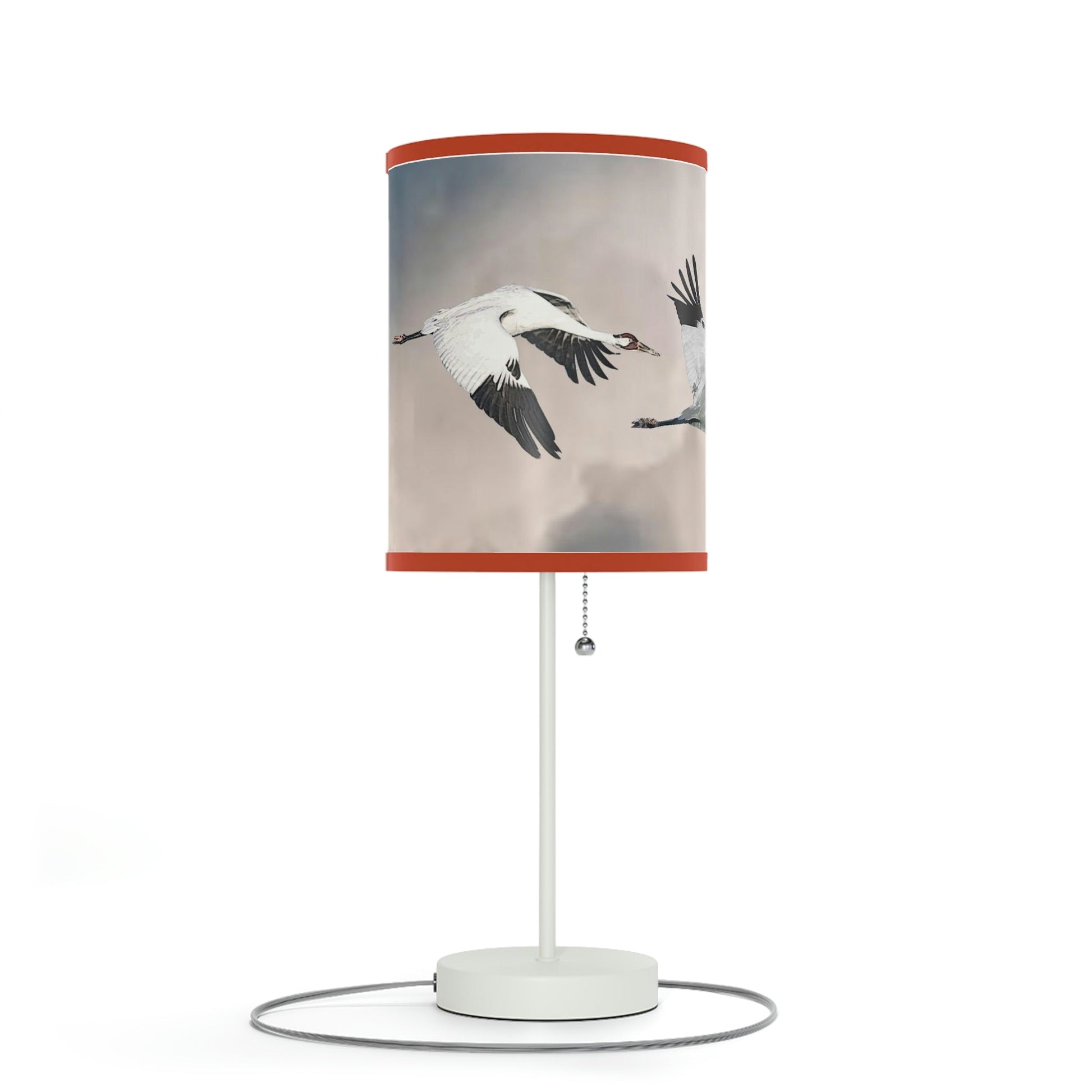 Whooping Crane Lamp on a Stand, US|CA plug II