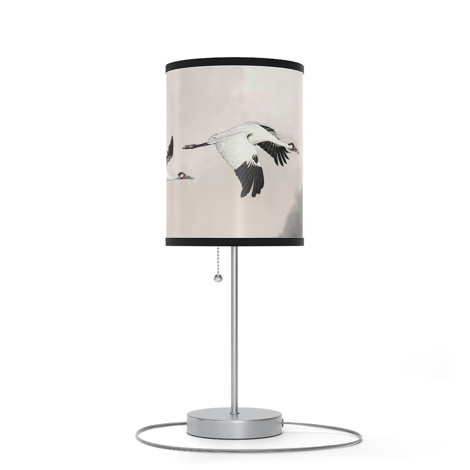 Whooping Crane Lamp on a Stand, US|CA plug II