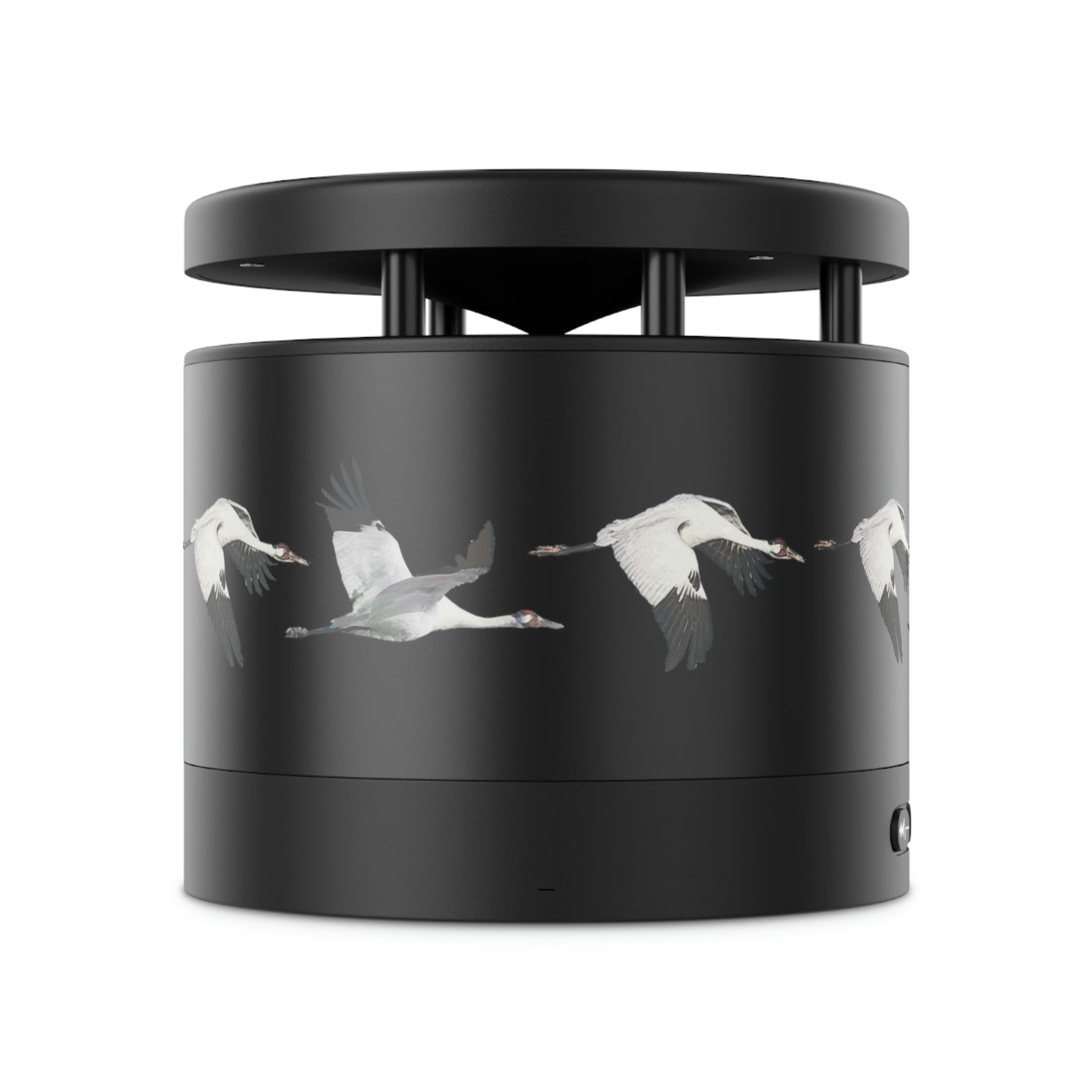 Whooping Crane Metal Bluetooth Speaker and Wireless Charging Pad