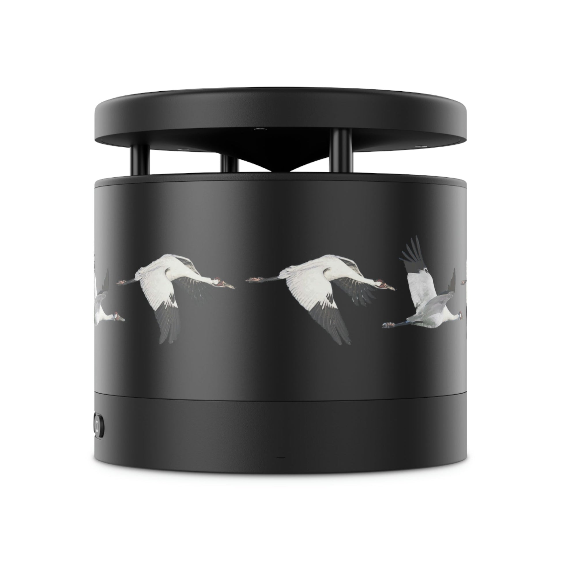 Whooping Crane Metal Bluetooth Speaker and Wireless Charging Pad