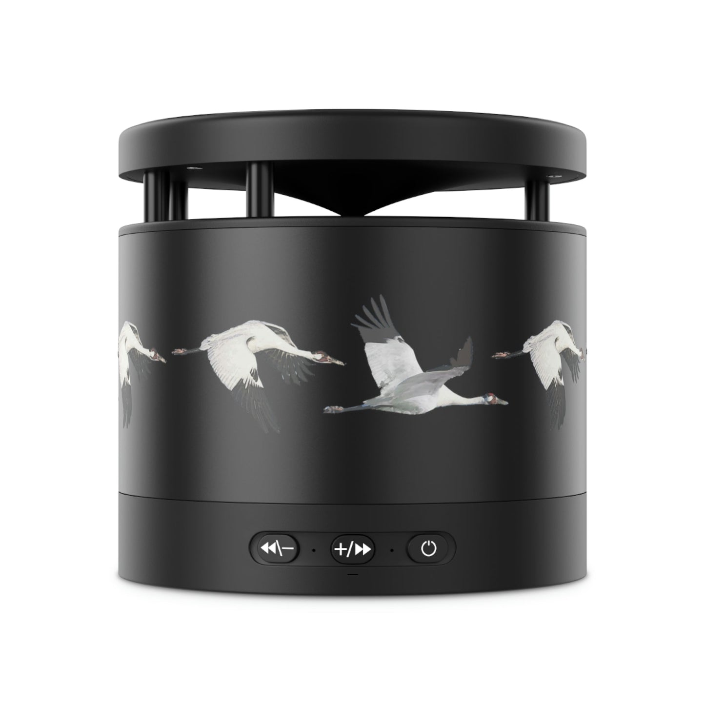 Whooping Crane Metal Bluetooth Speaker and Wireless Charging Pad