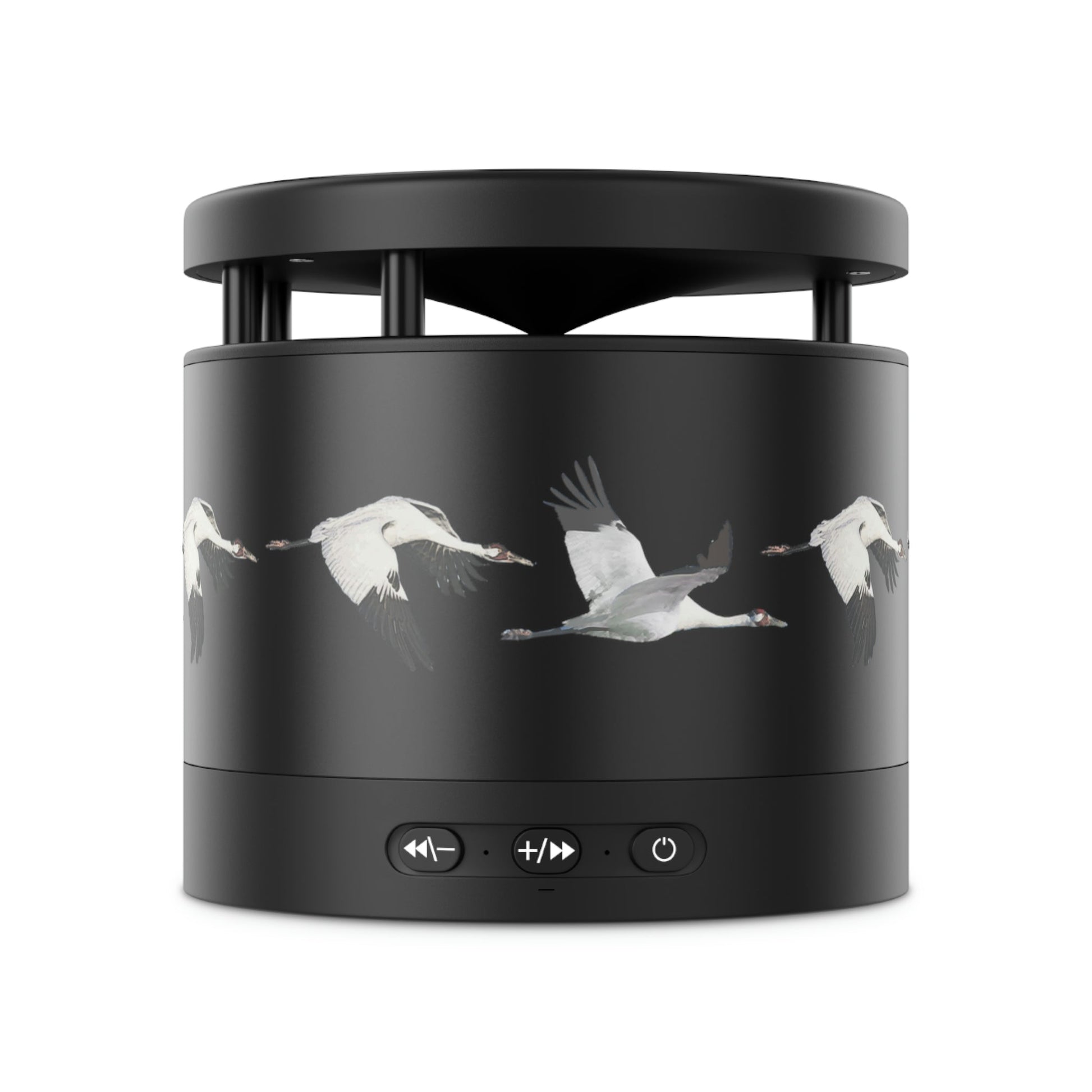 Whooping Crane Metal Bluetooth Speaker and Wireless Charging Pad