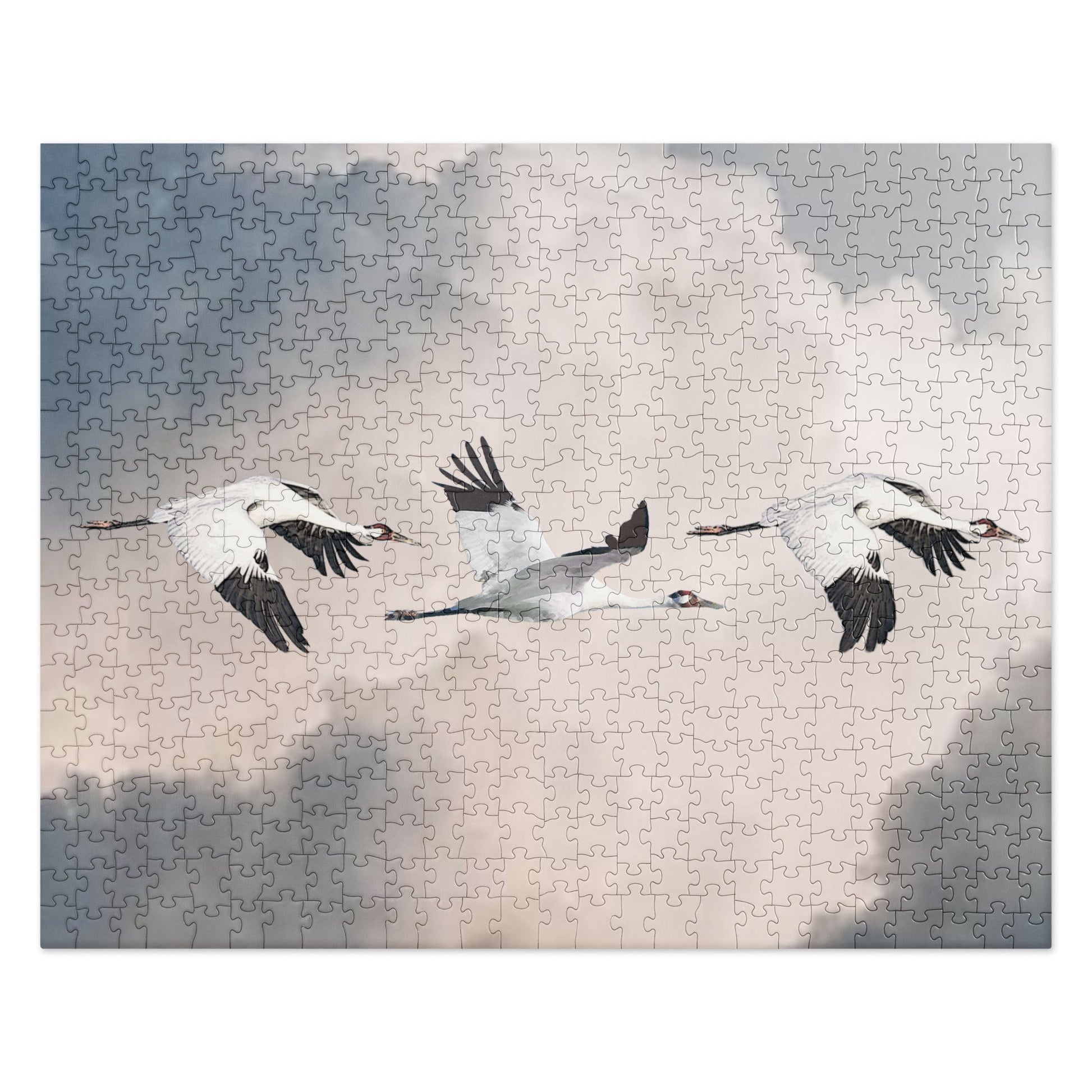 Whooping Cranes Jigsaw Puzzle