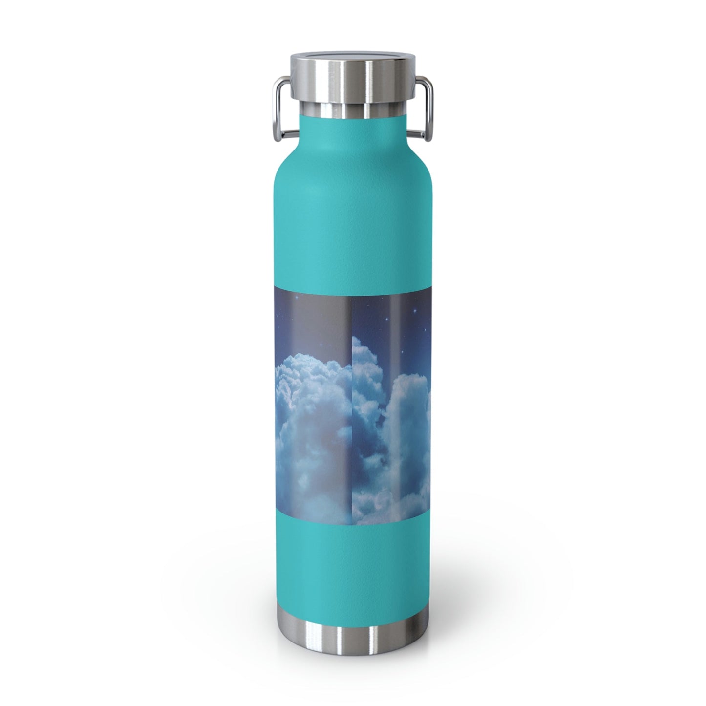 Whooping Cranes Midnight Run | Copper Vacuum Insulated Bottle, 22oz